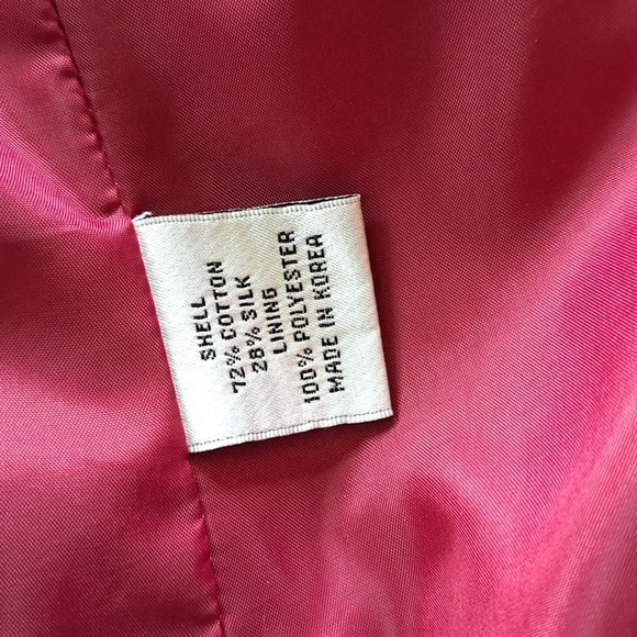 Talbots Classy Velvet Dressy Rich Textured  Structured Blazer Stylish Jacket - Picture 6 of 7